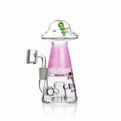 UFO Alien Dab Rig with Showerhead Perc | Croia Glass - Discreet Smoker