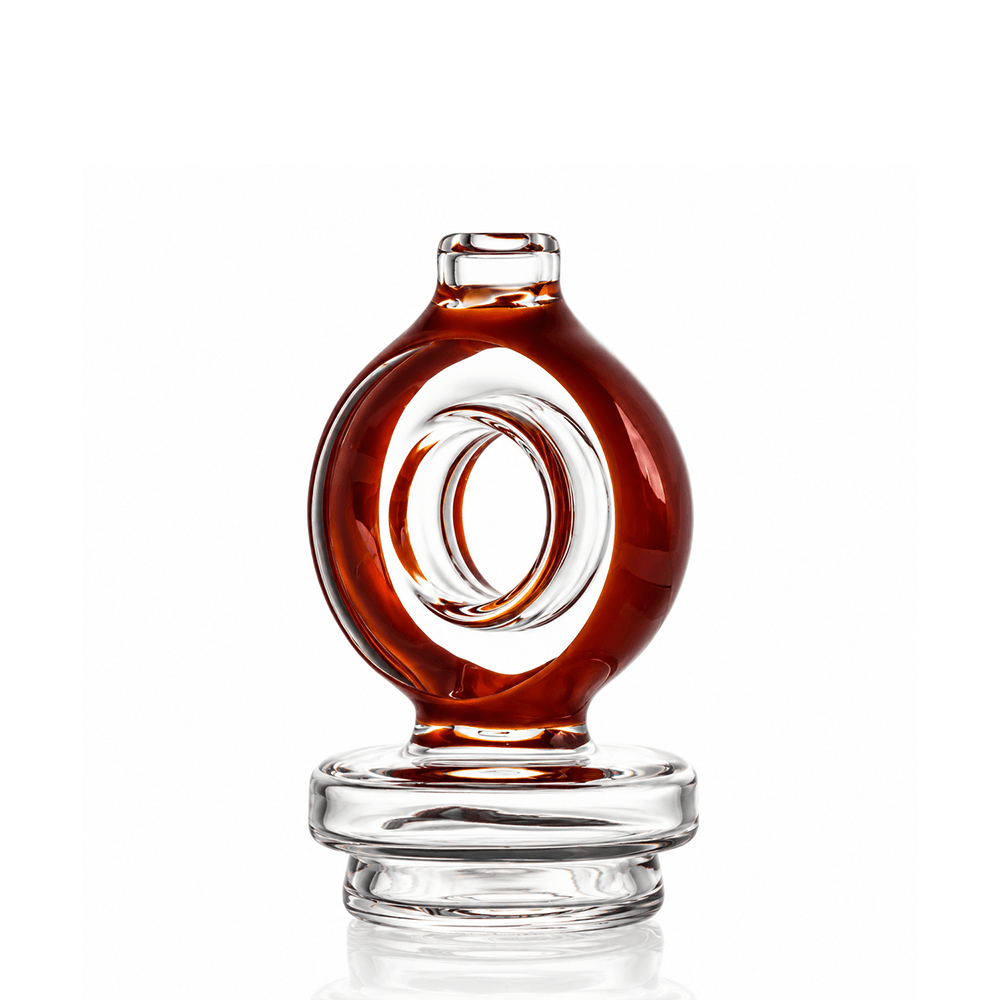 3.5" Mini Donut Dry Top for Puffco Peak & Peak Pro | Croia Glass - Discreet Smoker