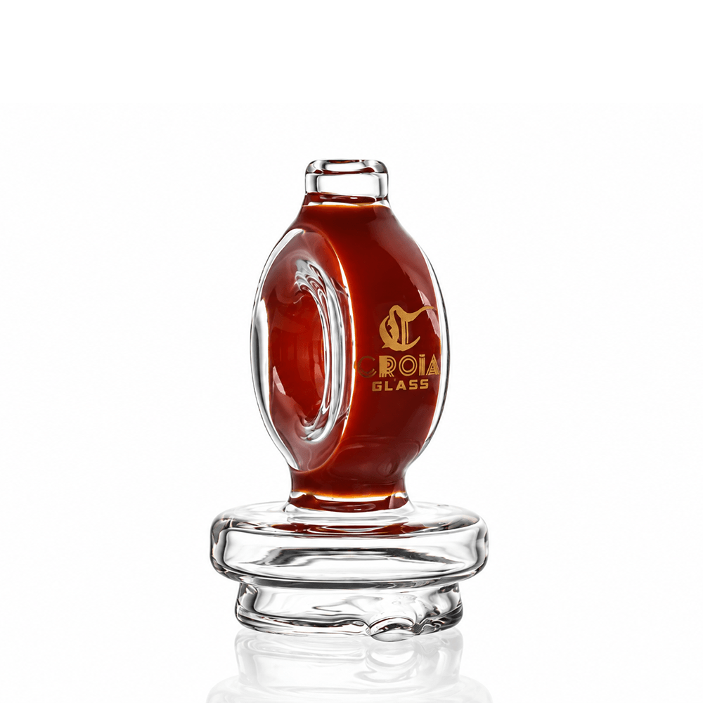 3.5" Mini Donut Dry Top for Puffco Peak & Peak Pro | Croia Glass - Discreet Smoker