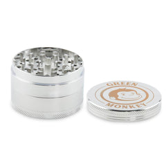 Green Monkey Grinder - Capuchin 4pc - 63mm - Discreet Smoker