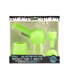 Ooze Blaster Silicone Glass 4-in-1 Hybrid Water Pipe and Dab Straw