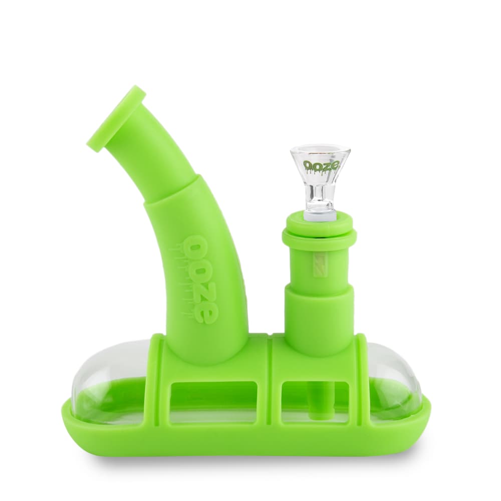 Ooze Steamboat Silicone Bubbler - Discreet Smoker