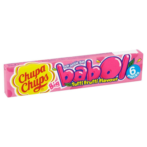 Chupa Chups Big Babol Tutti Frutti Gum 27.6g (NETHERLANDS) - Discreet Smoker