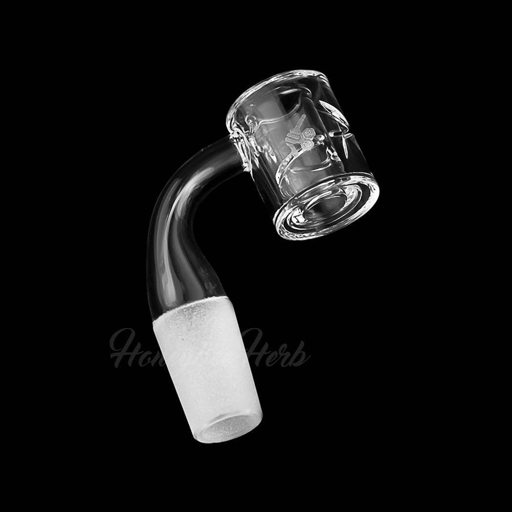 HONEY CHAMBER QUARTZ BANGER - 90° DEGREE | YL - Discreet Smoker