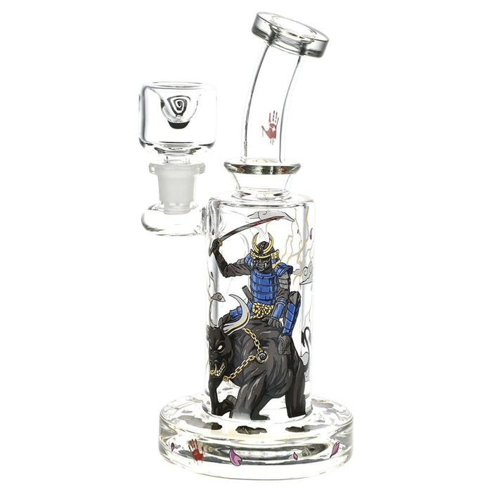 Wormhole Raging Ronin Water Pipe | 8", Clear