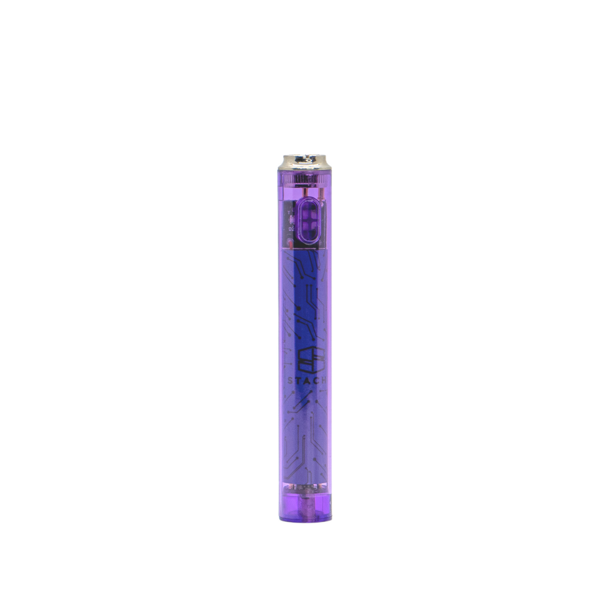 Transparent light up Vape battery by Stache - Discreet Smoker
