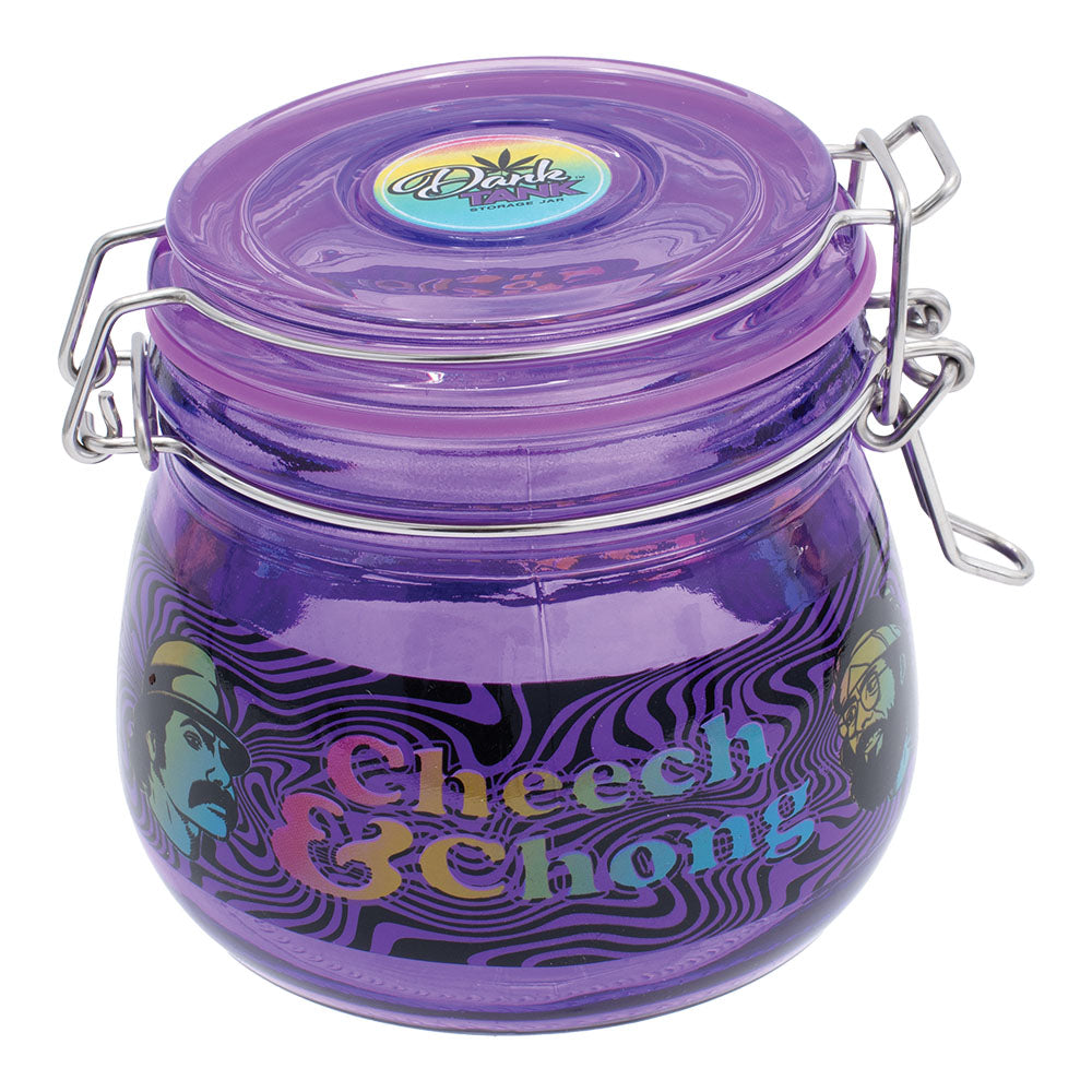 Cheech & Chong® Dank Tank Airtight Glass Jar | 500mL - Discreet Smoker