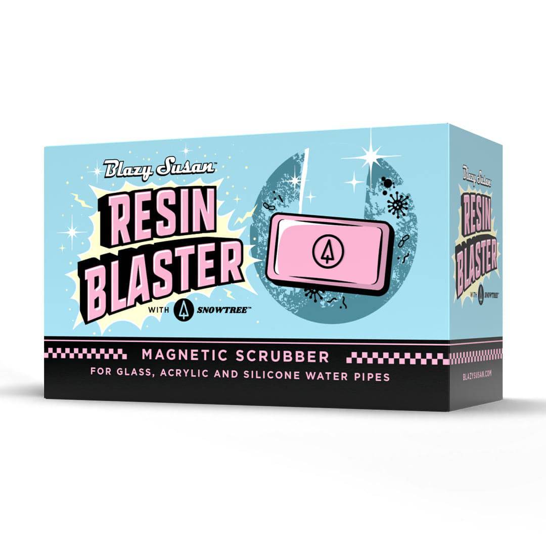 Blazy Susan Resin Blaster Magnetic Glass Scrubber - Discreet Smoker