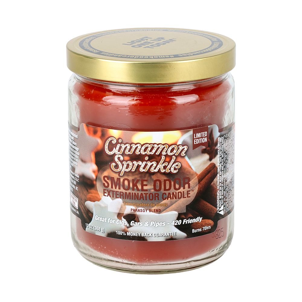 Smoke Odor Exterminator Candle | Warm & Cozy Series 2024 | 13oz - Discreet Smoker