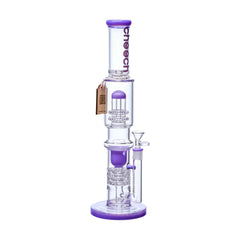 Cheech Glass 16" Shower Head Recycler Water Pipe - Discreet Smoker
