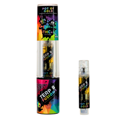 1-Gram Pot of Gold THCA + D8 Live Resin Cartridge