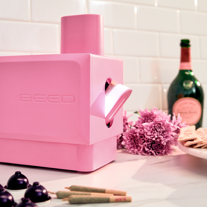 BEED Automatic Cone Filling Machine " The Nespresso of Cannabis", Pink