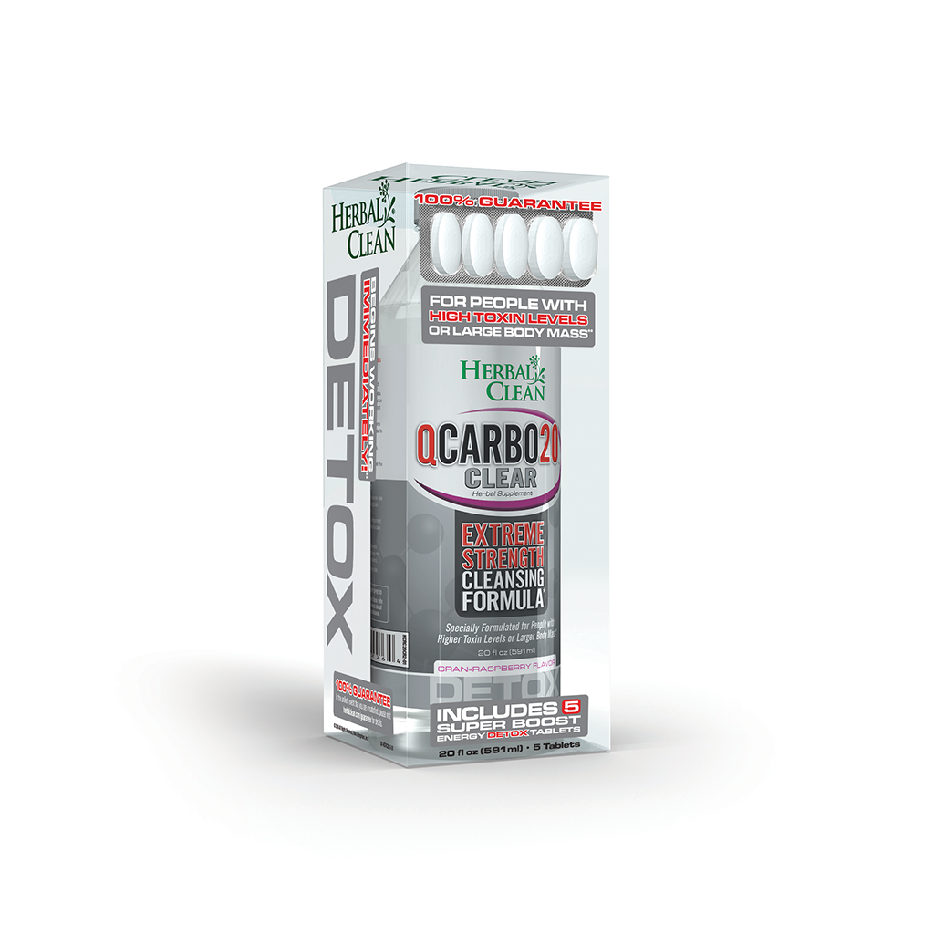QCarbo20 Clear Same-Day Detox - Discreet Smoker