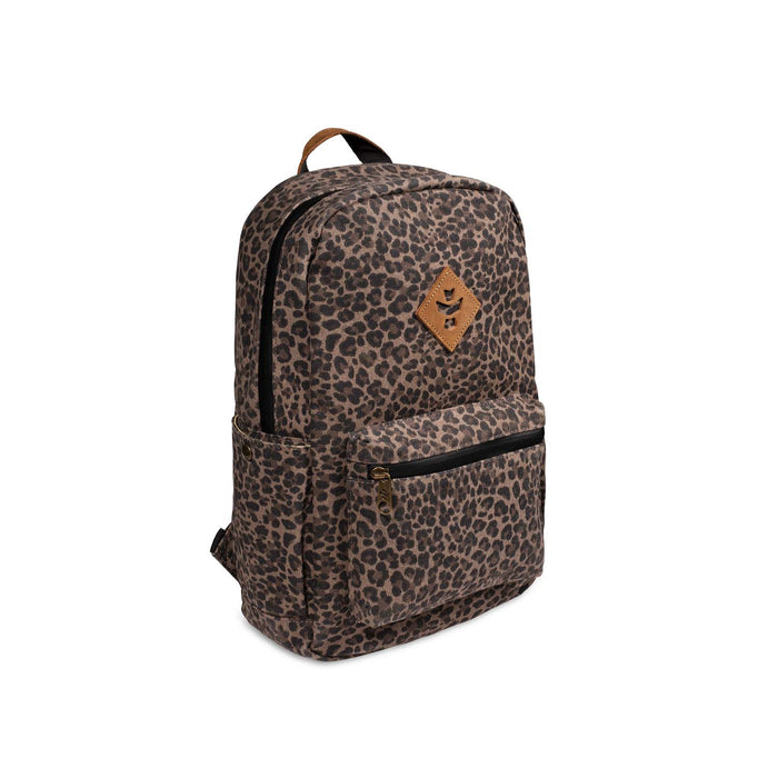 Revelry Explorer - Smell Proof Backpack, Leopard