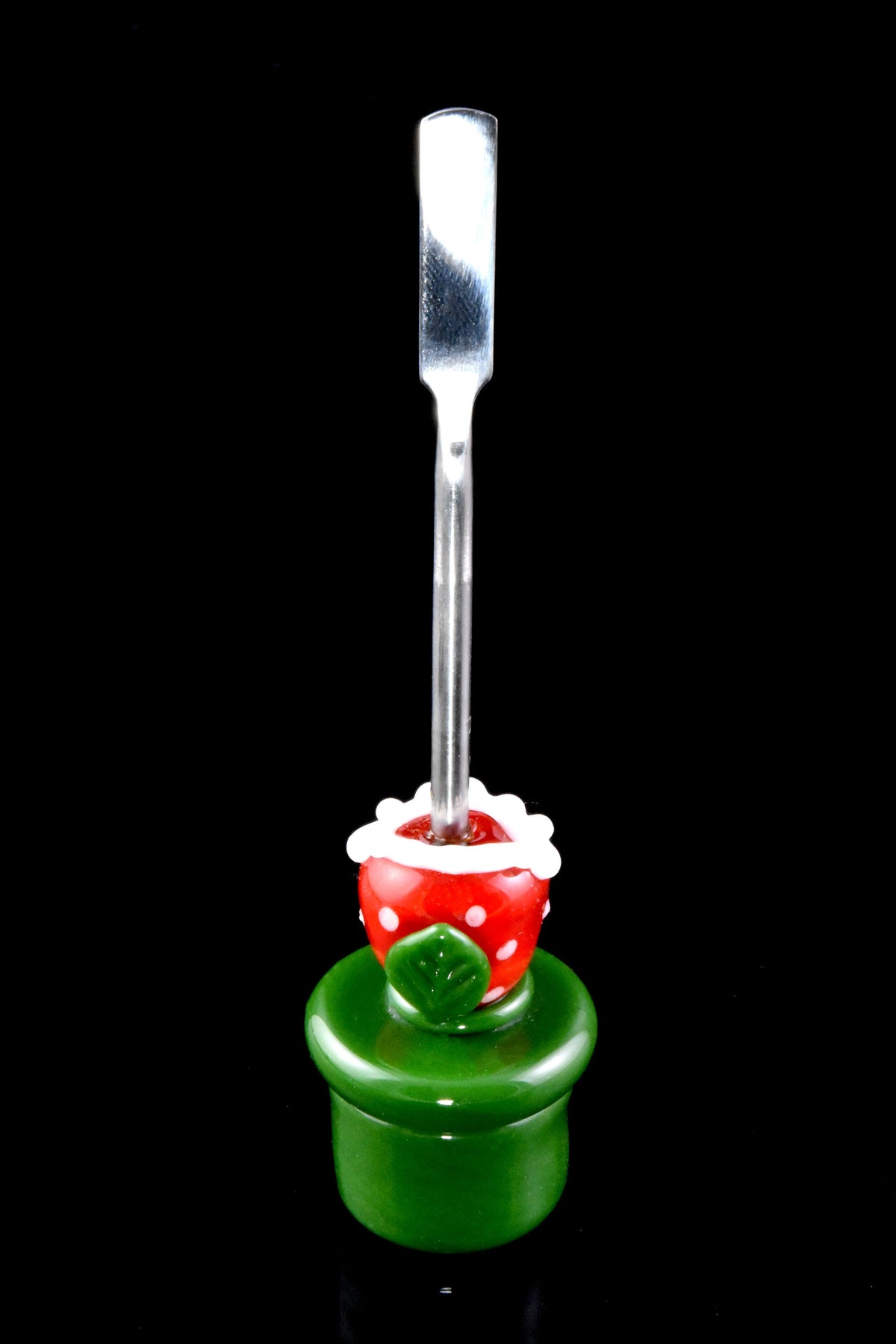 US-Made Piranha-Plant Glass Dabber – 5″