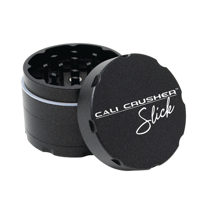 Cali Crusher OG Slick Nonstick Grinder | 4pc | 2in, Cali OG Slick Teal