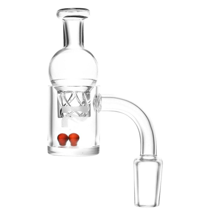 Pulsar Quartz Banger w/ Helix Carb Cap, Pulsar Clear
