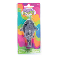 Wacky Bowlz Shark Ceramic Pipe - 3.75" - Discreet Smoker