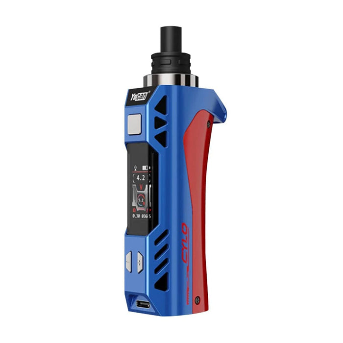 Yocan Cylo Concentrate + 510 Vaporizer, Blue Red