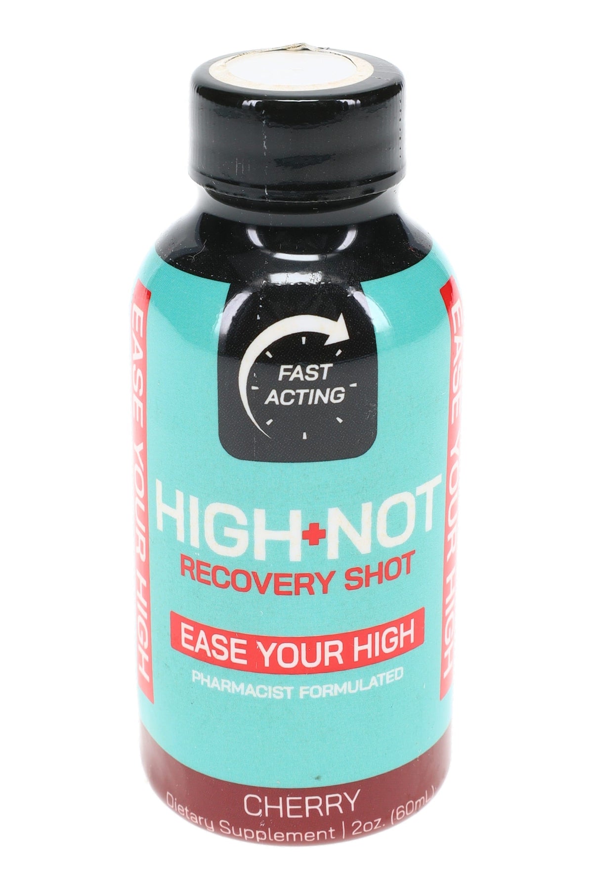 High-Not Recovery Shot – Cherry or Orange – 2 oz - Discreet Smoker