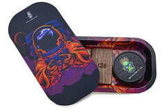 Space King 3D Holographic Slim Tray Kit (5 Designs) - Discreet Smoker