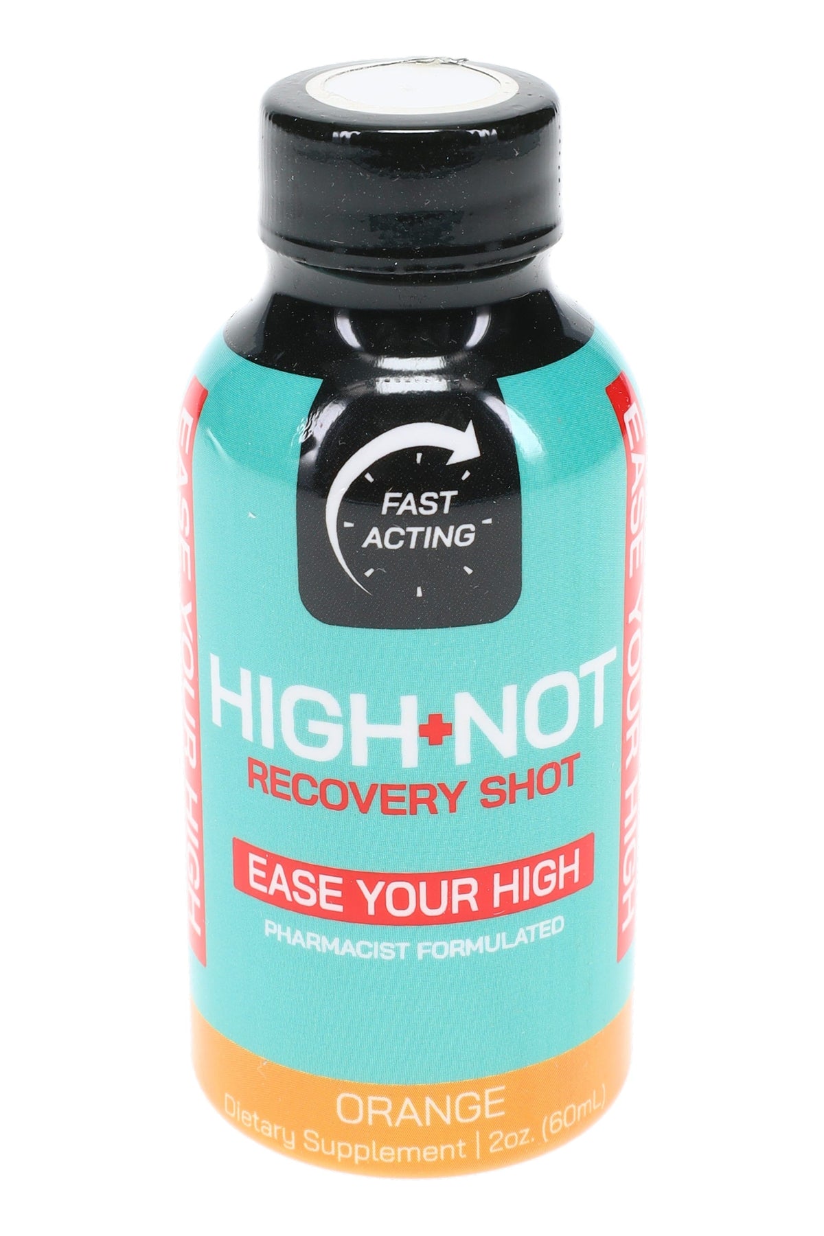 High-Not Recovery Shot – Cherry or Orange – 2 oz - Discreet Smoker