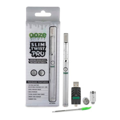 Ooze Slim Twist Pro CBD Vape Battery - Discreet Smoker