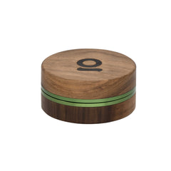 ONGROK 3 Inch, 2-Piece Walnut Grinder - Discreet Smoker
