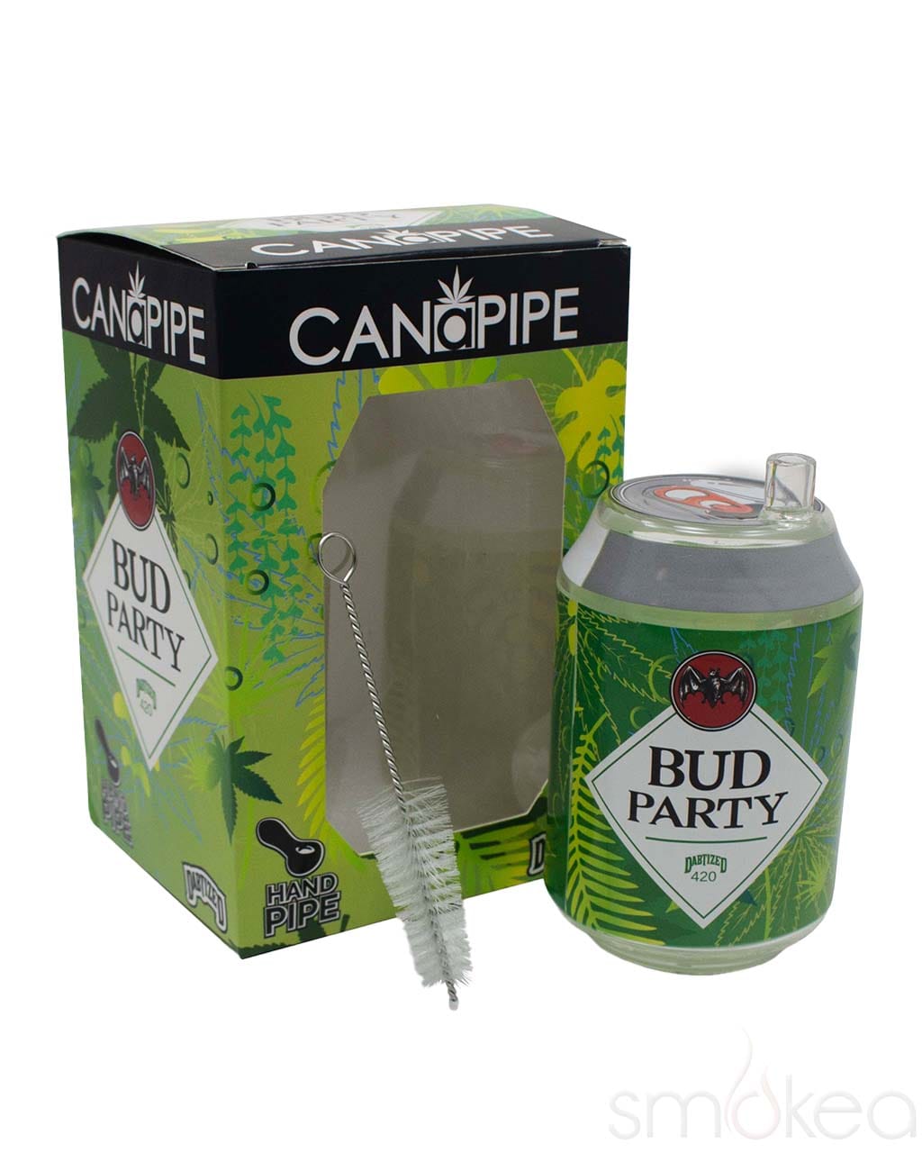 Dabitized Can-a-Pipe Glass Pipe - Discreet Smoker