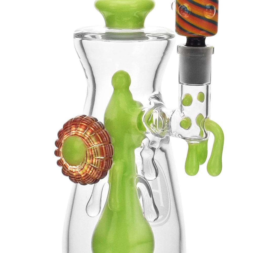 High Society | Jupiter Premium Wig Wag Waterpipe (Slime Green) - Discreet Smoker