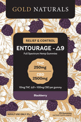 Gold Naturals Entourage Δ9 Gummy - Discreet Smoker