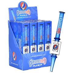 Grateful Dead x Pulsar Steal Your Face Dab Straw | 6.5" - Discreet Smoker
