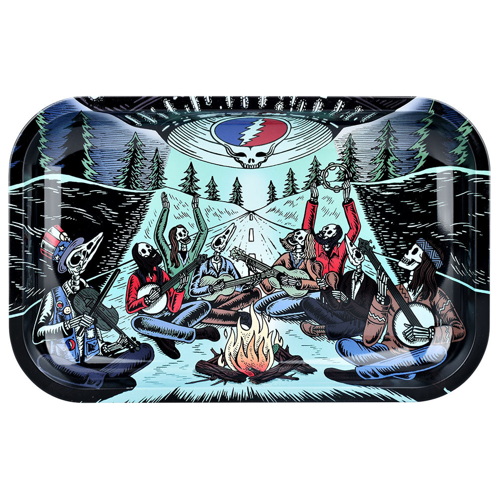 Grateful Dead x Pulsar Rolling Tray Kit | 11"x7" | Close Encounters - Discreet Smoker