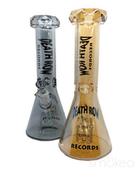 Death Row Records 12" Electro Plated Beaker Bong - Discreet Smoker