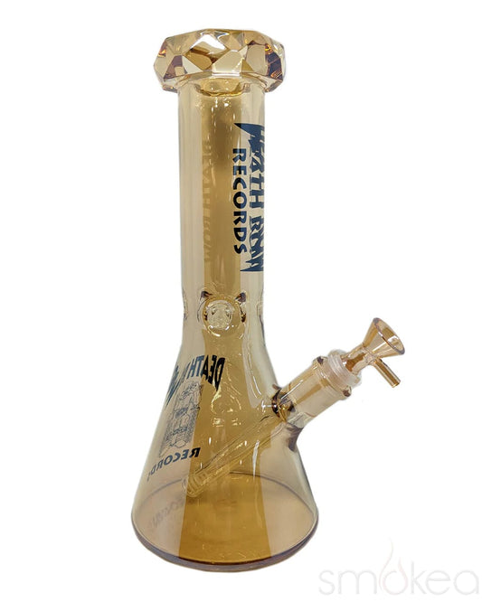 Death Row Records 12" Electro Plated Beaker Bong - Discreet Smoker