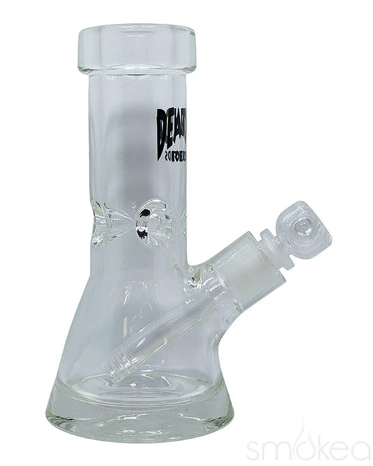Death Row Records 7mm Mini Beaker Bong - Discreet Smoker