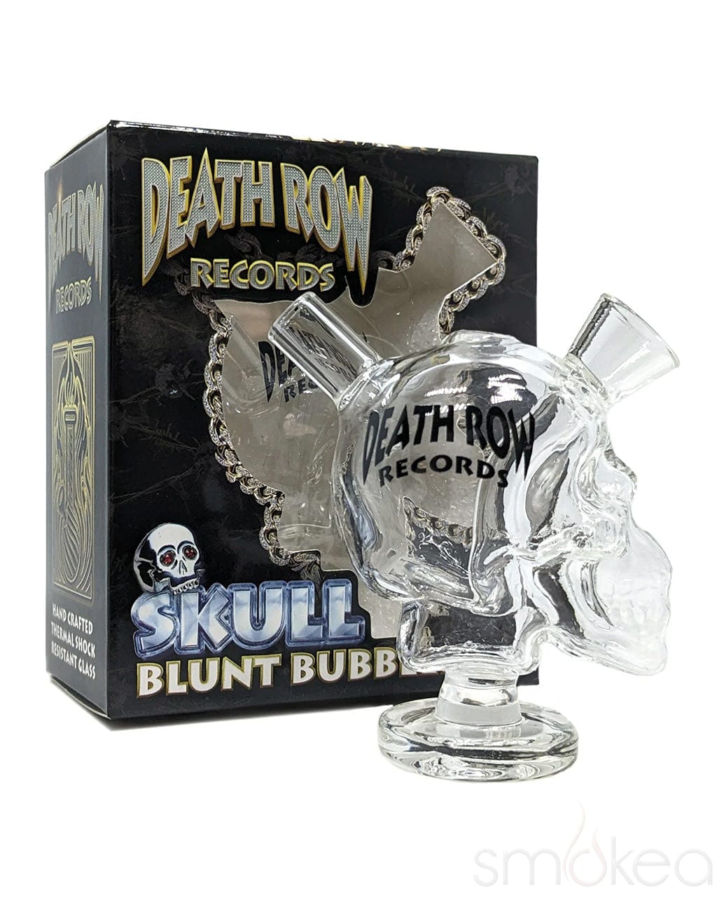 Death Row Records Skull Blunt Bubbler - Discreet Smoker