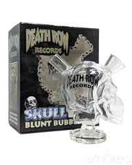 Death Row Records Skull Blunt Bubbler - Discreet Smoker