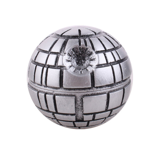 DEATH STAR STYLE HERB GRINDER – 3D SPHERE DESIGN - Discreet Smoker