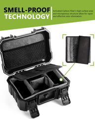 OZCHIN Smell Proof Box – Large Smell Proof Container, Waterproof & Crushproof Case for Home, Travel, and Camping, Secure Portable Odor Proof Box & Great Gift Idea