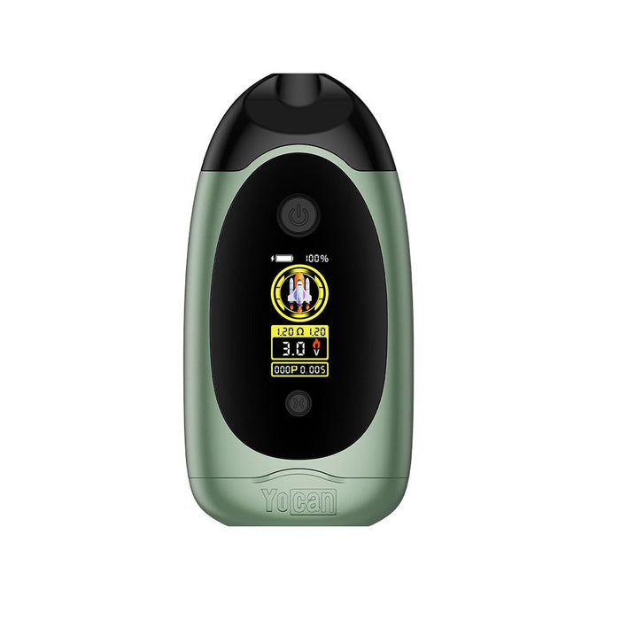 Yocan Dubb Dual Cartridge 510 Vape Battery | 750mAh, Green