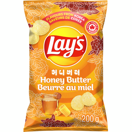 Lay's Chips Honey Butter 200g (CANADA) - Discreet Smoker