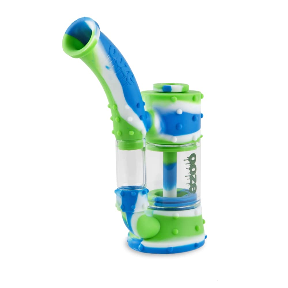 Ooze Stack Pipe Silicone Bubbler - Discreet Smoker