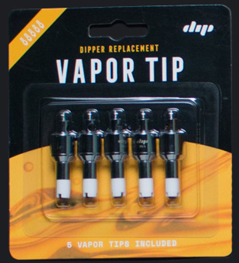 DIPPER REPLACEMENT VAPOR TIP - PACK OF 5 - Discreet Smoker