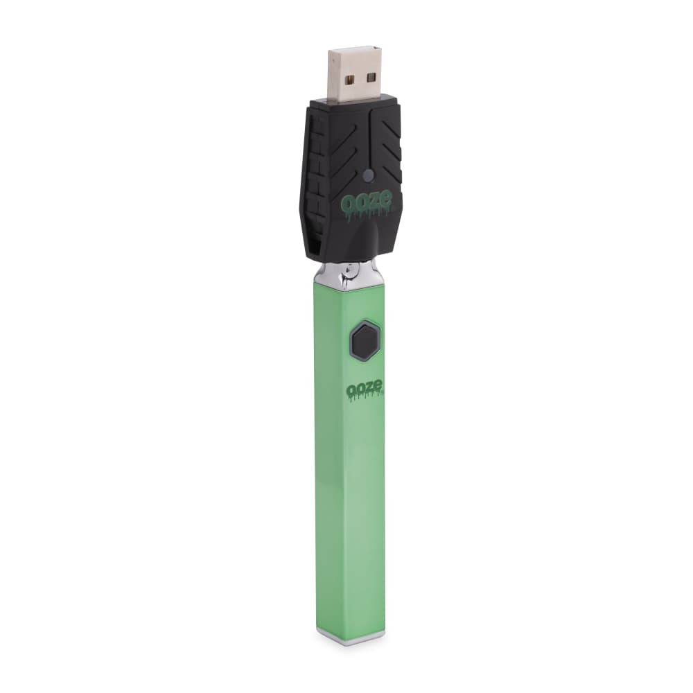 Ooze Quad 510 Thread 500 mAh Square Vape Pen Battery - Discreet Smoker