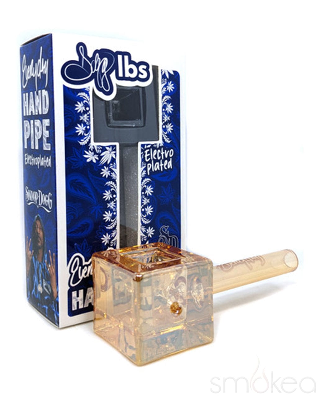Dogg lbs Everyday Electro Plated Cube Pipe - Discreet Smoker