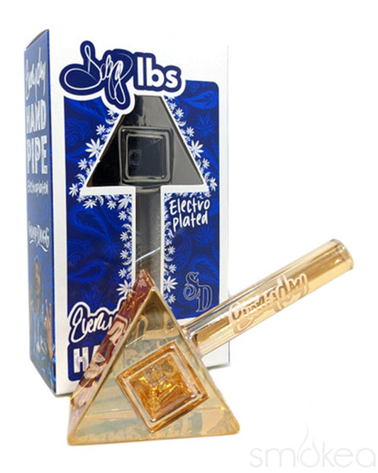 Dogg lbs Everyday Electro Plated Tri-Prism Pipe - Discreet Smoker