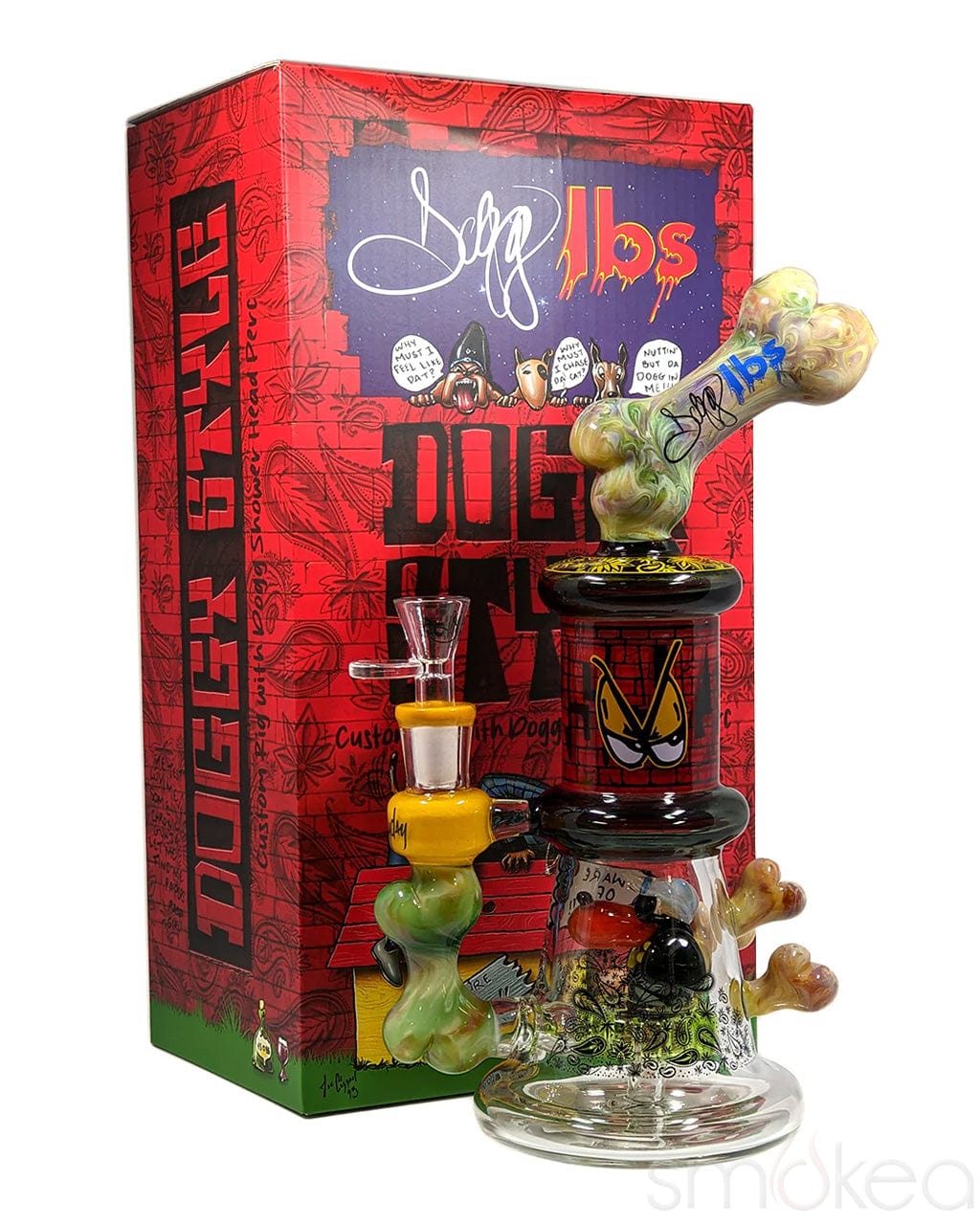 Dogg lbs Limited Edition Doggystyle Bong - Discreet Smoker