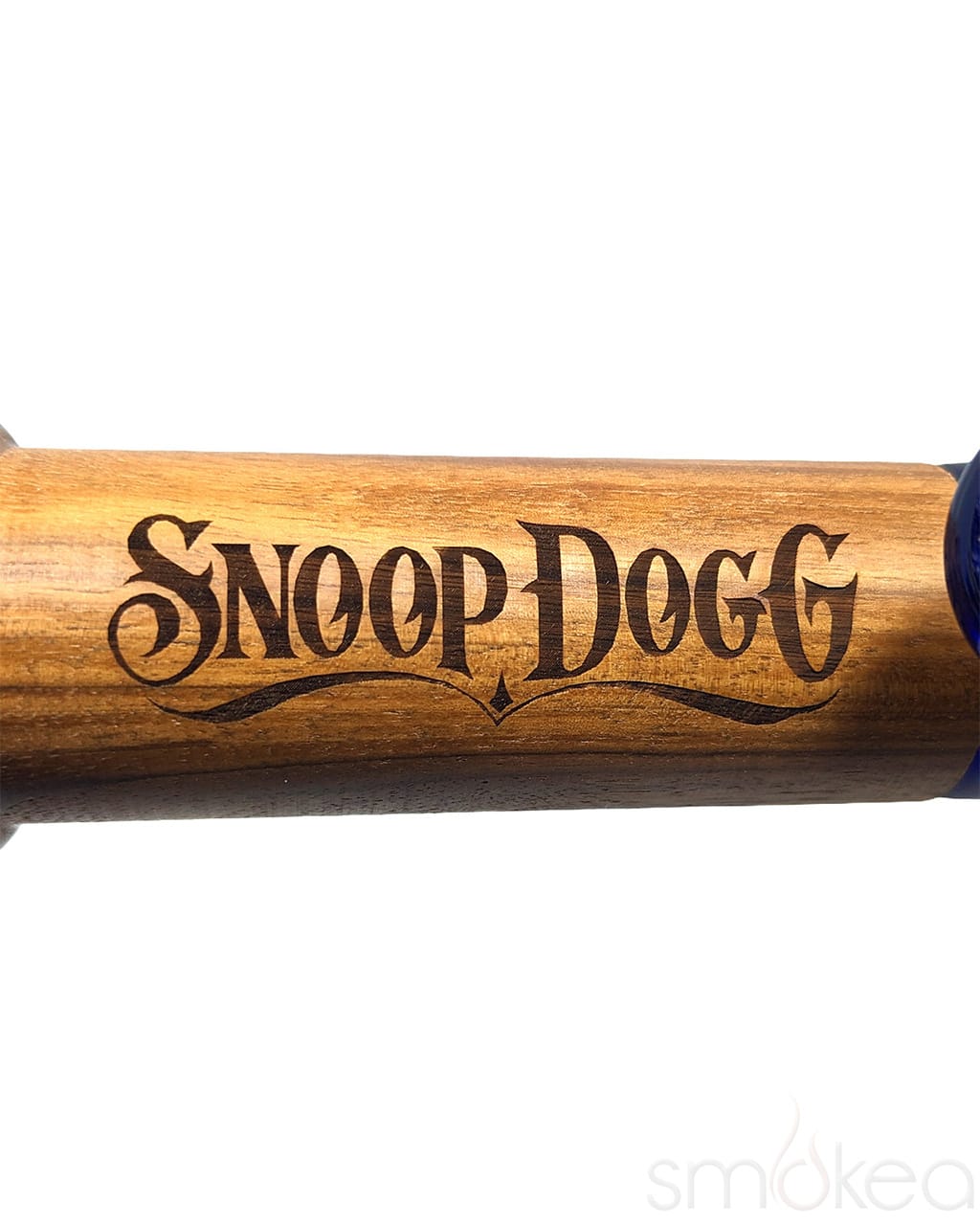 Dogg lbs Wood Grain Frosted Paisley Straight Bong - Discreet Smoker