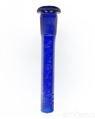 Dogg lbs Wood Grain Frosted Paisley Straight Bong - Discreet Smoker